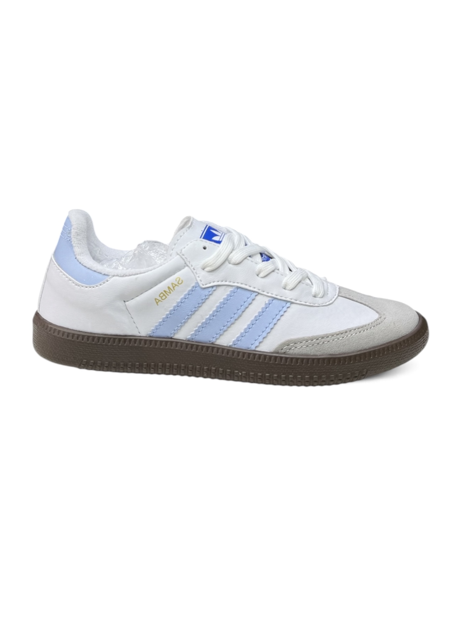 ADIDAS SAMBA ( BRANCO / AZUL )