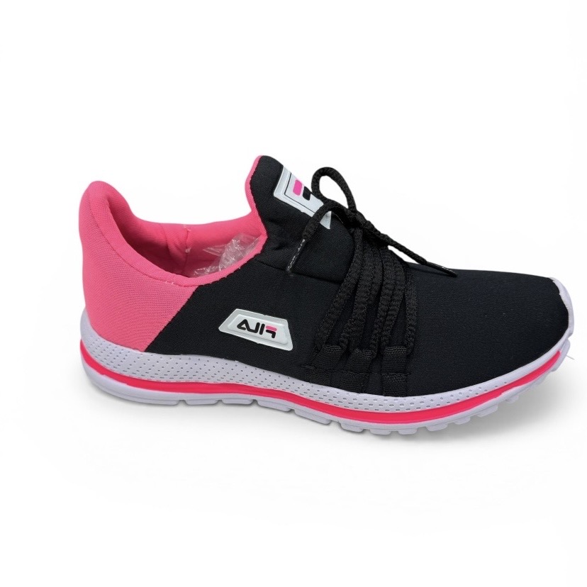 FILA ( PRETO ROSA BRANCO )