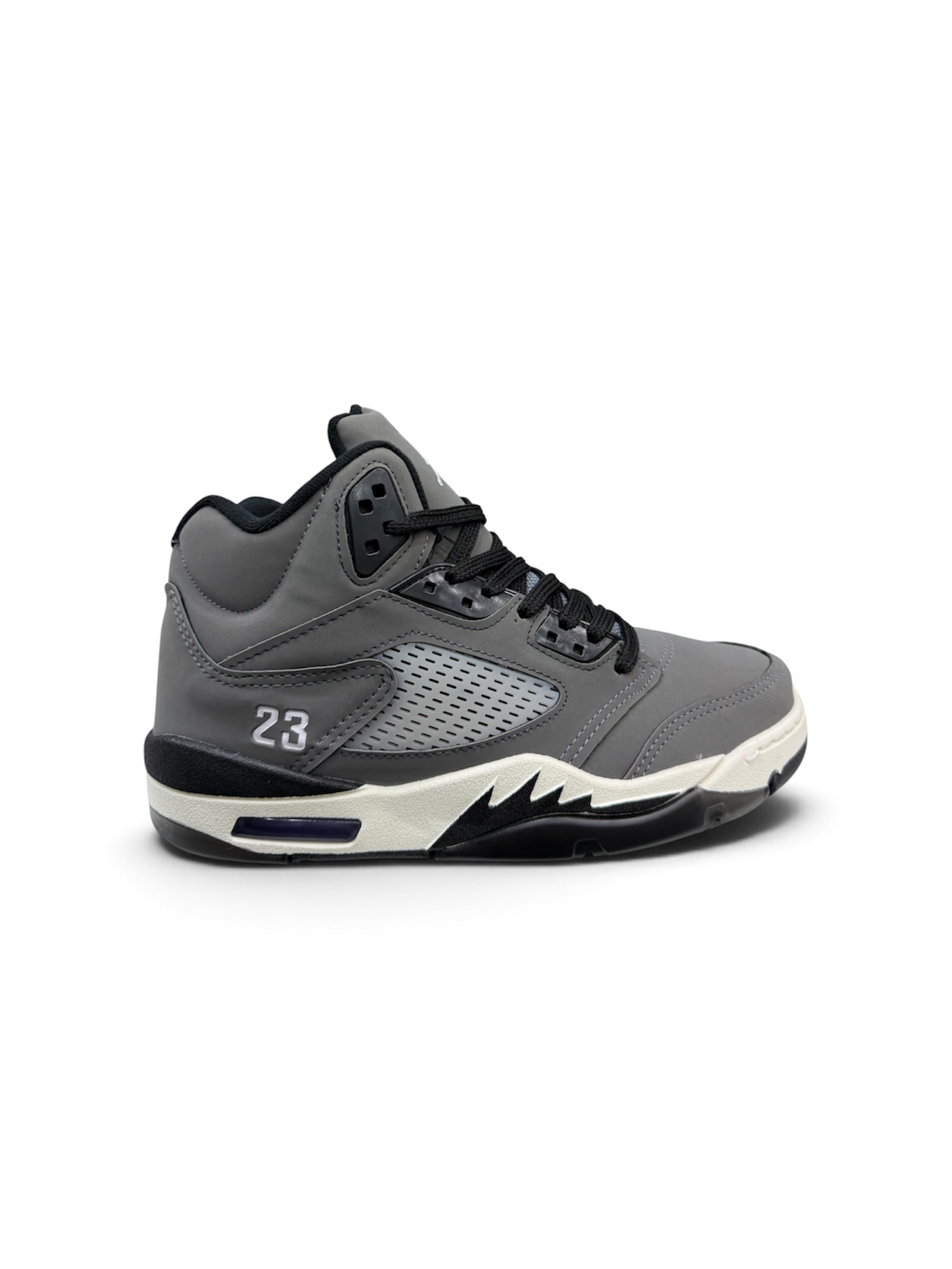 JORDAN 5 RETRÔ ( CINZA / BRANCO )