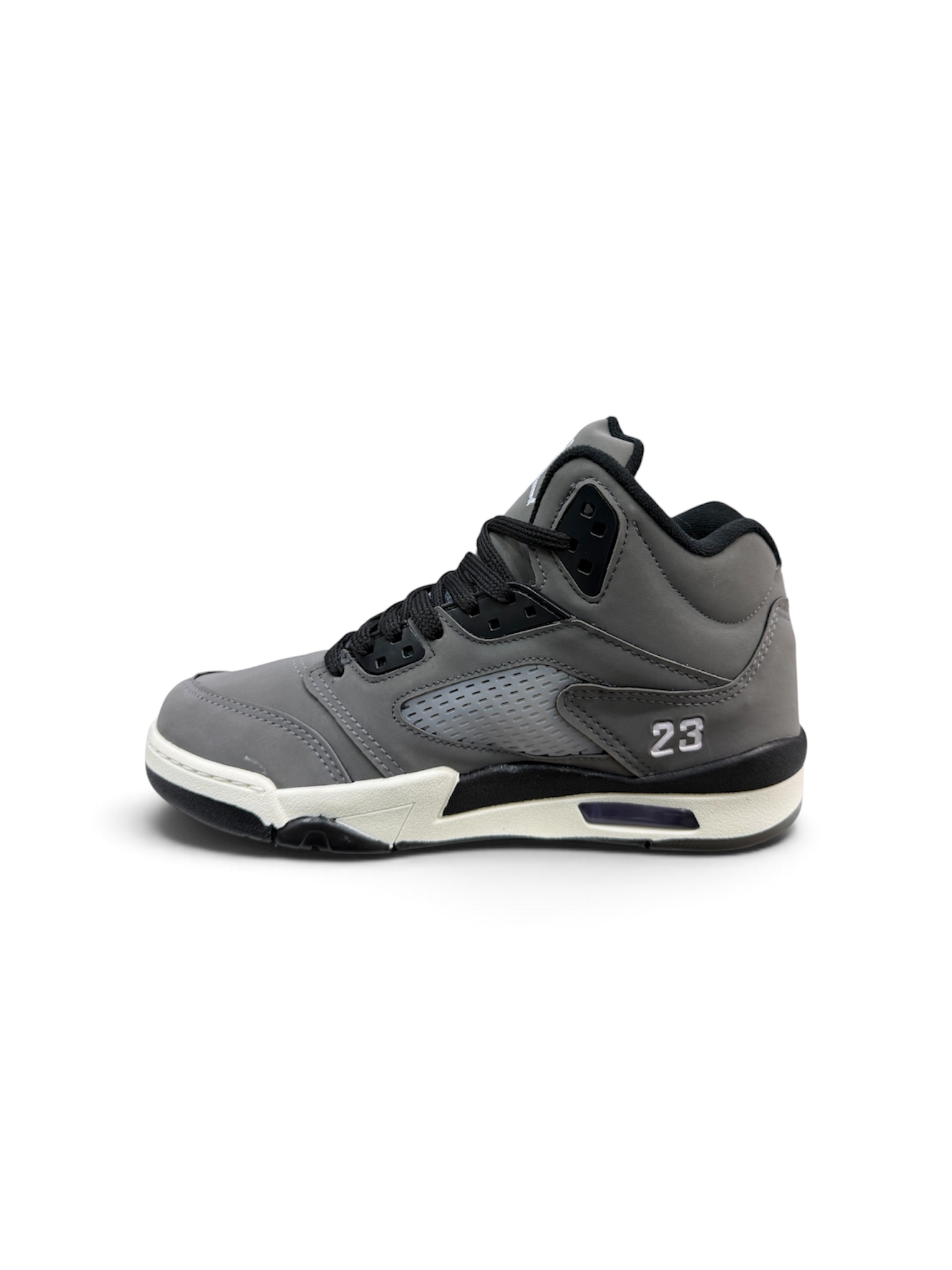 JORDAN 5 RETRÔ ( CINZA / BRANCO )