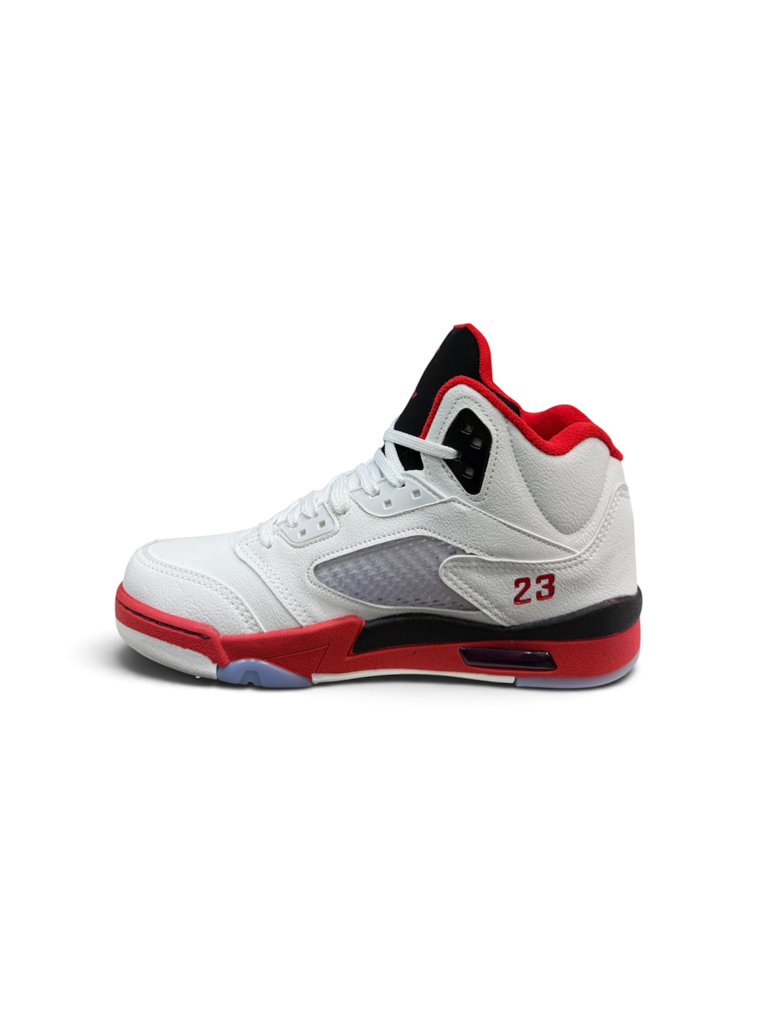 JORDAN 5 RETRÔ ( BRANCO/ VERMELHO)