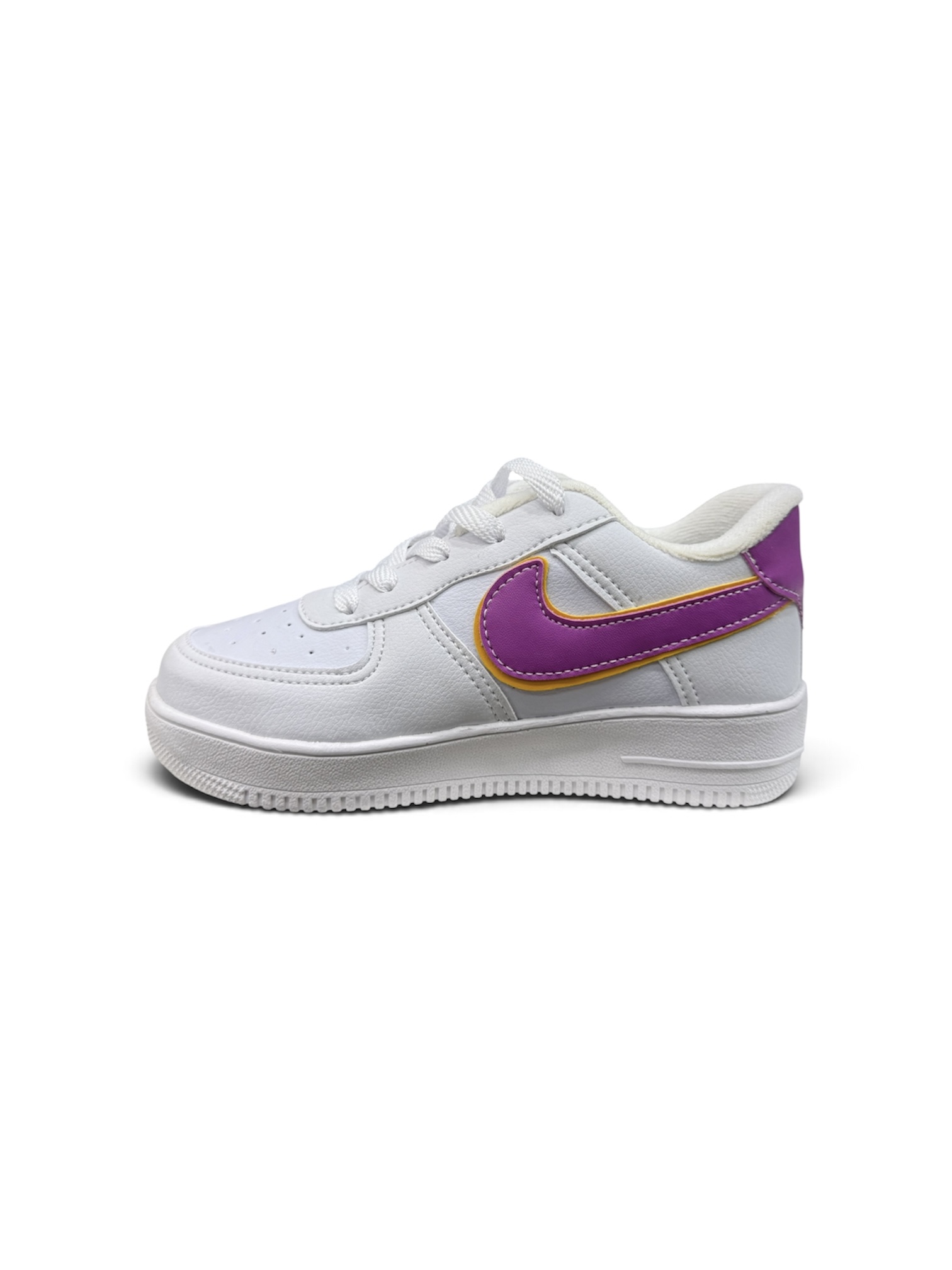 KIDS NIKE AIR FORCE ( LAKERS )