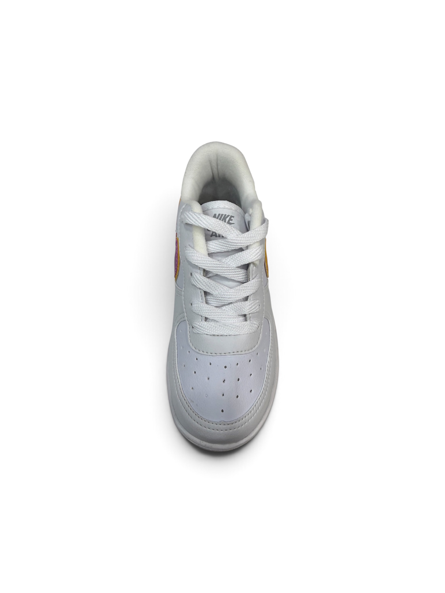 KIDS NIKE AIR FORCE ( LAKERS )