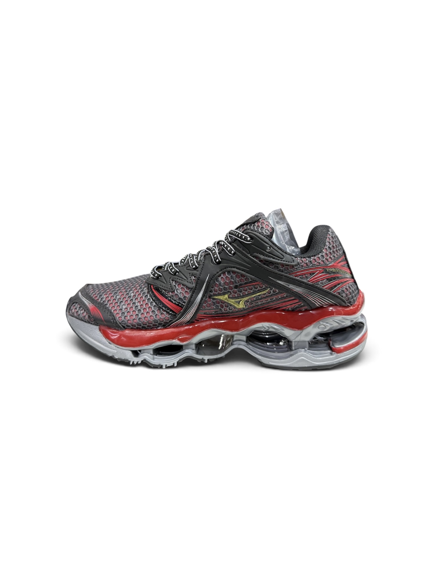 MIZUNO PROPHECY 1 ( CINZA / VERMELHO )