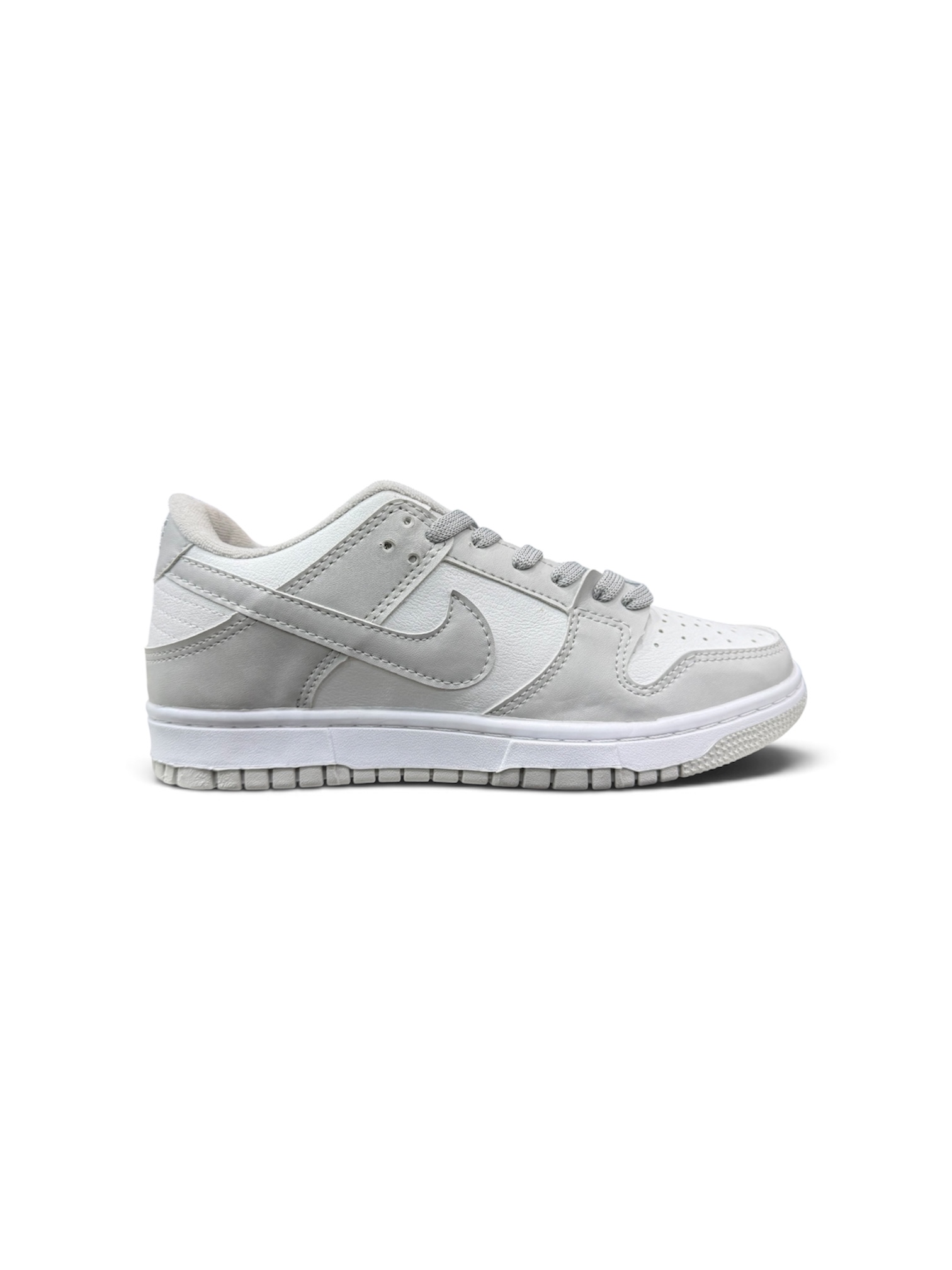 NIKE DUNK LOW ( CINZA/BRANCO )