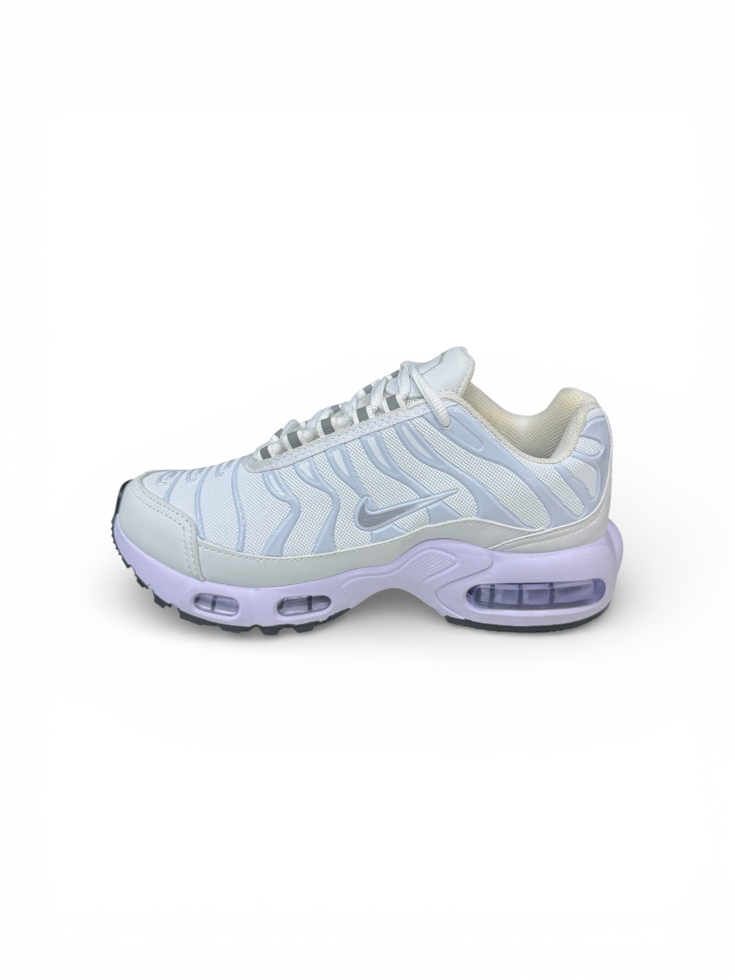NIKE TN ( BRANCO / CINZA )
