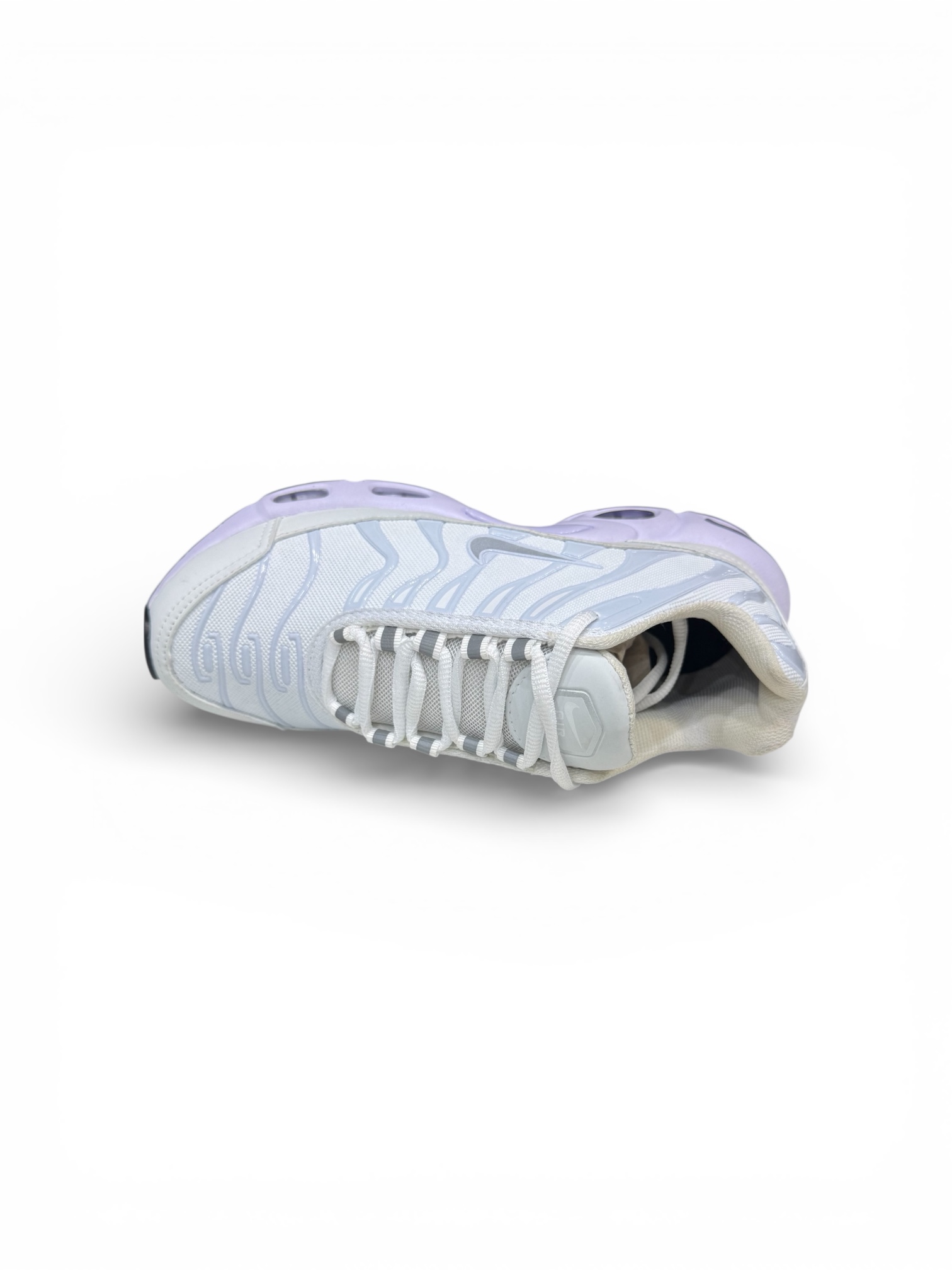 NIKE TN ( BRANCO / CINZA )