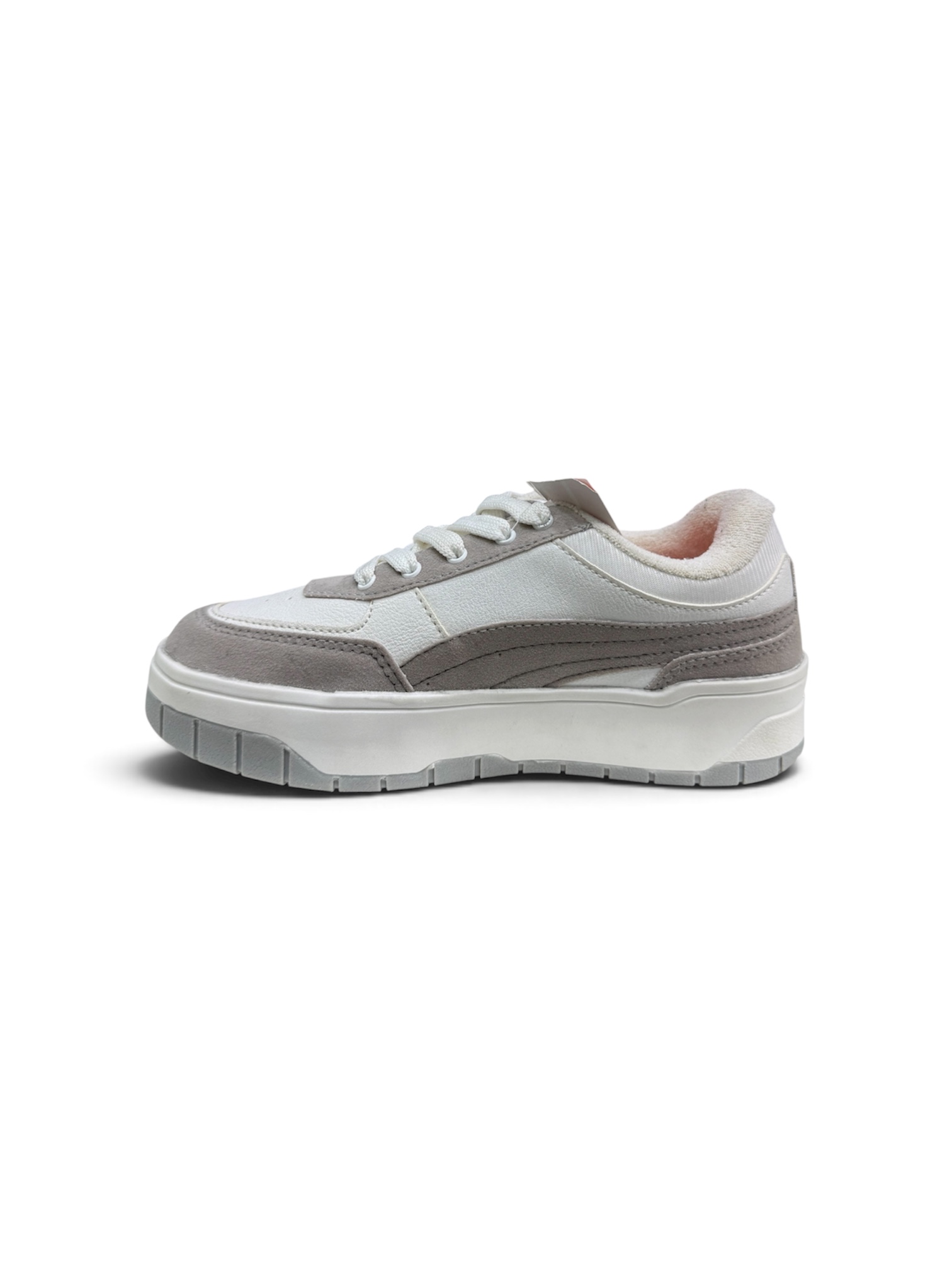 PUMA PLATAFORMA ( BRANCO / CINZA )