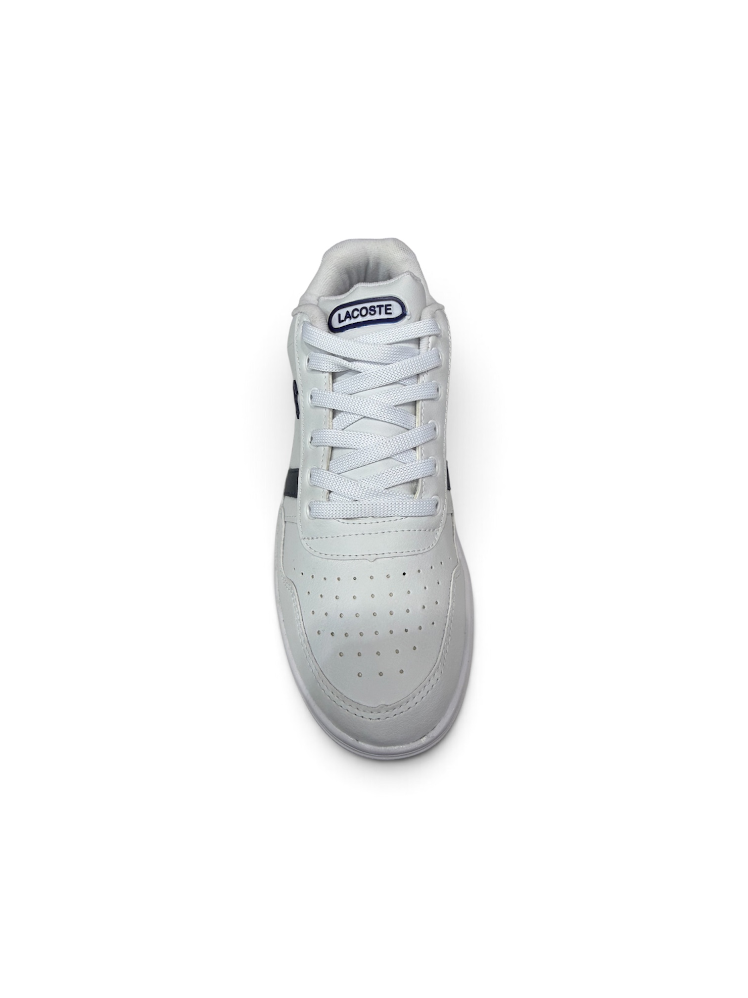 SAPATÊNIS LACOSTE ( BRANCO / AZUL )