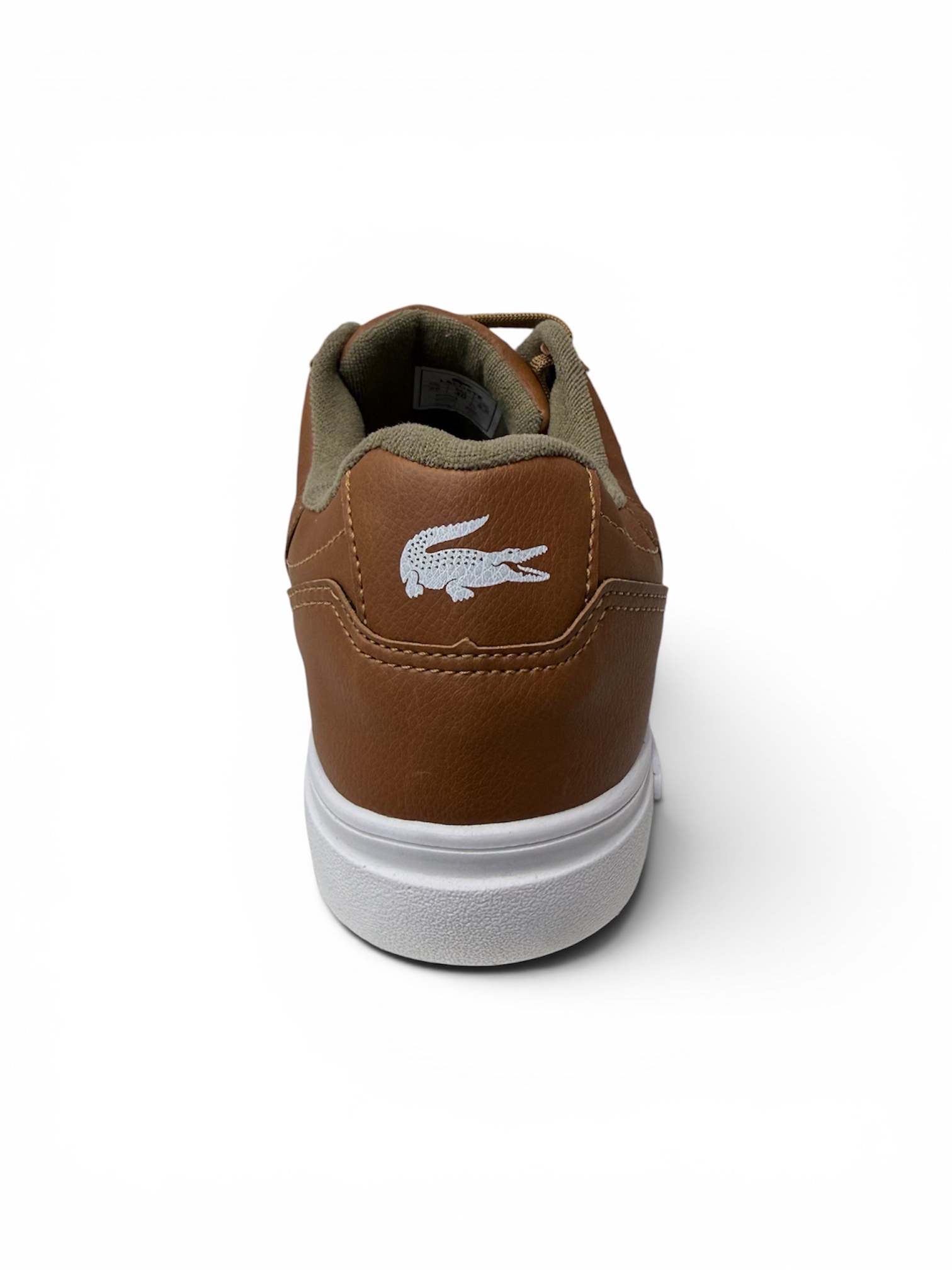 SAPATÊNIS LACOSTE ( CARAMELO / BRANCO )